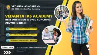Best Online IAS & UPSC Coaching Center In Delhi.