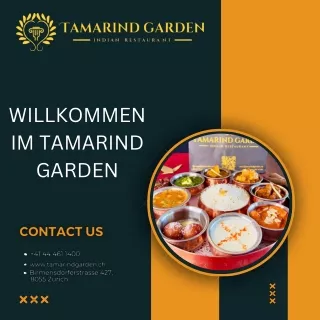 WILLKOMMEN IM TAMARIND GARDEN