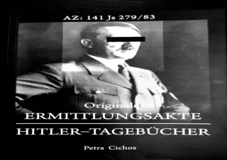 (PDF) Originale Ermittlungsakte Hitler-Tagebücher (Ermittlungsakte Mordakte) (Ge