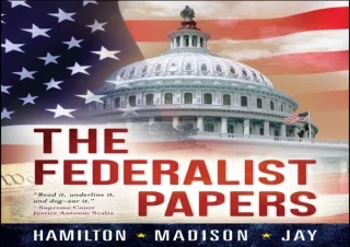 (PDF) The Federalist Papers Full