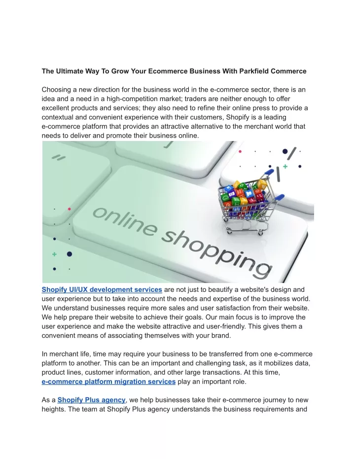 the ultimate way to grow your ecommerce business