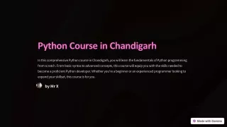 Python-Course-in-Chandigarh
