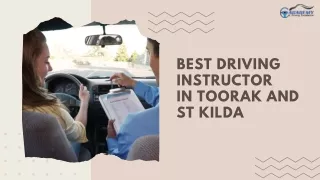 Best Driving Instructor In Toorak And St Kilda