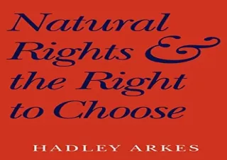 [PDF] Natural Rights and the Right to Choose Ipad