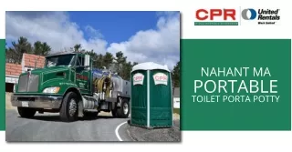 Clean Portable Restrooms Offers Top-Notch Portable Toilet Porta Potty Rentals in Nahant, MA!