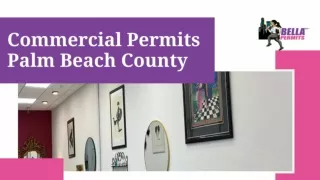Commercial Permits Palm Beach County
