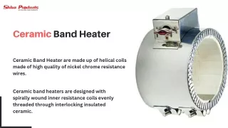 Long-lasting Ceramic Band Heater from Shive Products