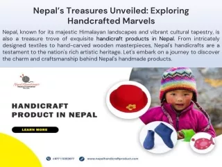 Nepal’s Treasures Unveiled Exploring Handcrafted Marvels