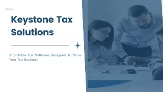 Professional Tax Software