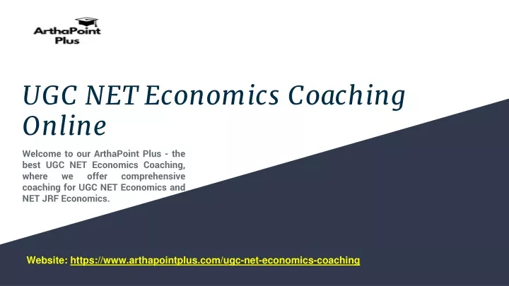 ugc net economics coaching online