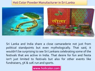 Holi Color Manufacturer in Sri Lanka  And Buy Holi Gulal Powder in Sri Lanka
