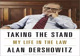 [EPUB] DOWNLOAD Taking the Stand: My Life in the Law