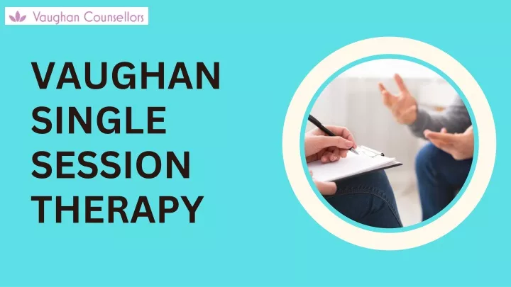 vaughan single session therapy