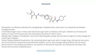 Glimepiride-Simson Pharma