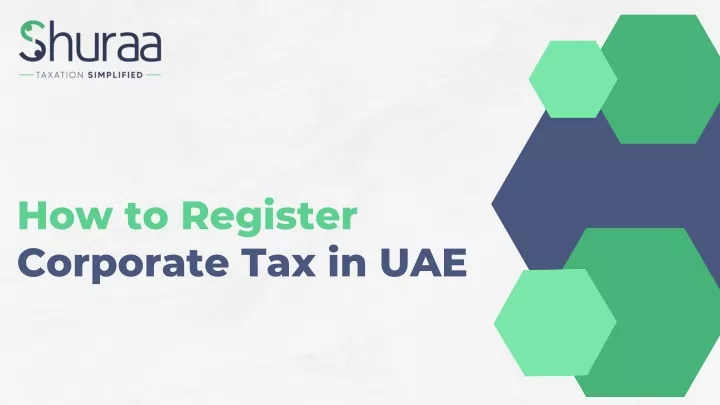 how to register corporate tax in uae