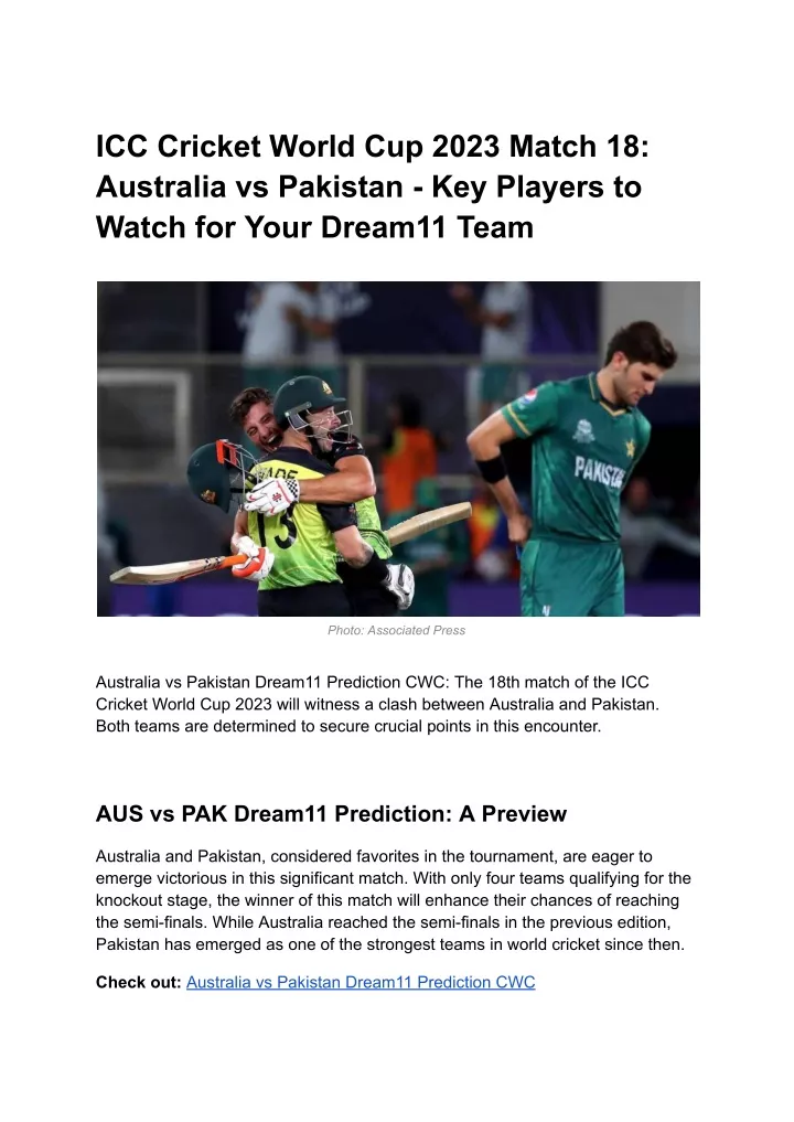 icc cricket world cup 2023 match 18 australia