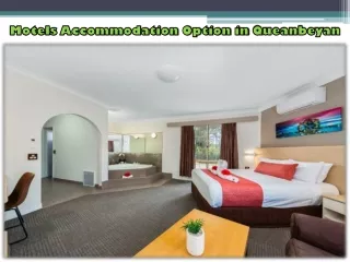 Motels Accommodation Option in Queanbeyan