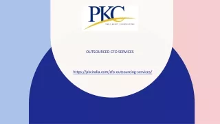 Outsourced cfo services -PKC Management Consulting