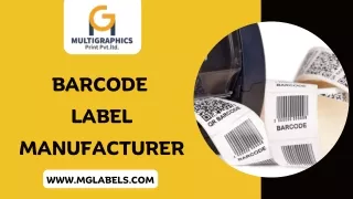 Barcode Label Manufacturers In​ India