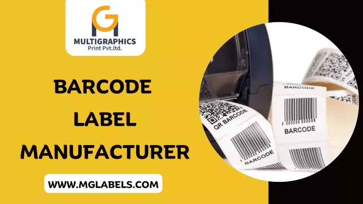 barcode label manufacturer