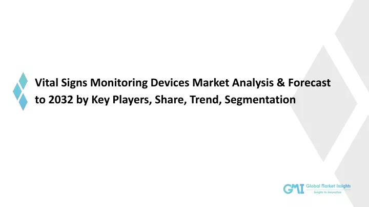 vital signs monitoring devices market analysis