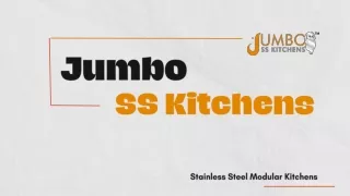 Stainless Steel Vanity Cabinets- Jumbo'ss Kitchens