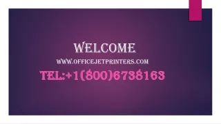 Officejet Printers Troubleshoot