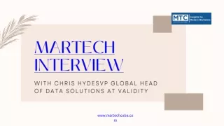 martech interview