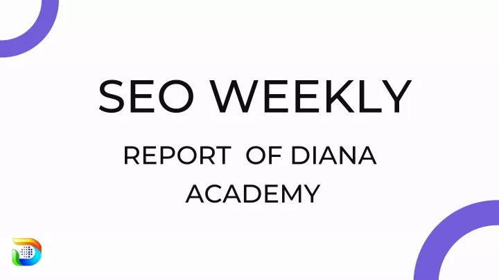 seo weekly