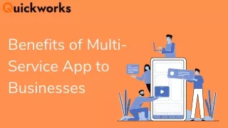 Benefits of Multi Service App to Businesses