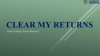 Clear My Returns - Best CA In Mumbai