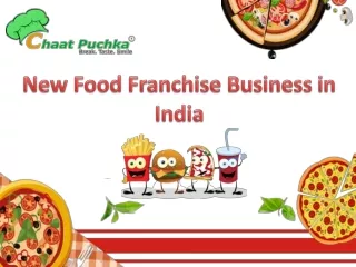 New Food Franchise Business in india | Chaat Puchka | 2023