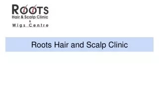 Best Hair Weaving Center in Amritsar--Roots Hair and Scalp Clinic