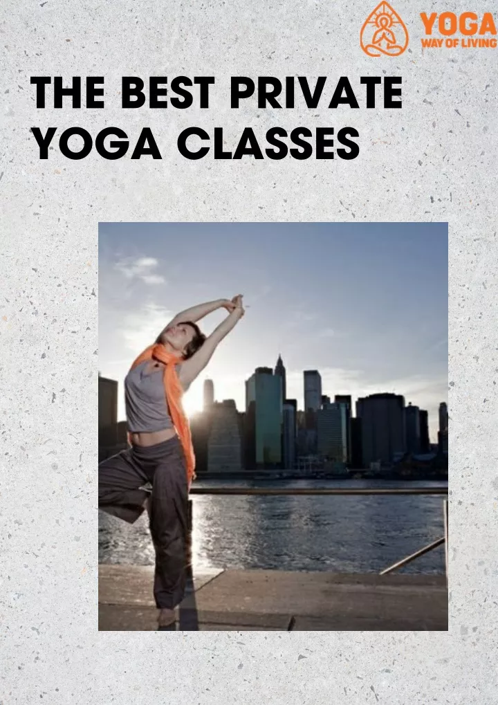 the best private yoga classes