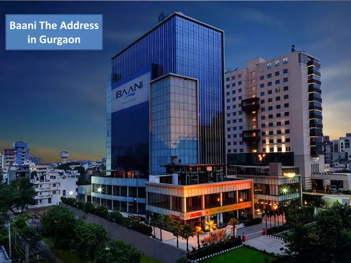 baani the address in gurgaon