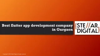 Best flutter app development company in Gurgaon