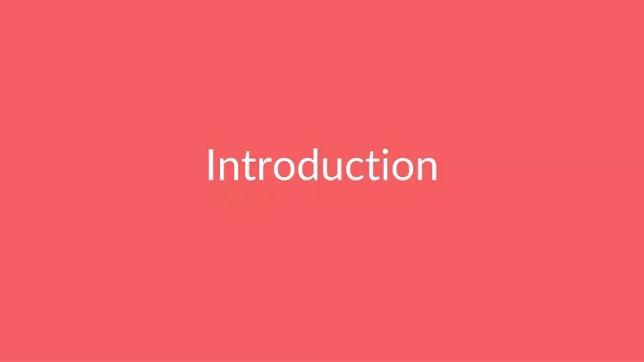 introduction