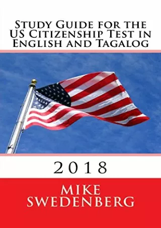 [PDF] DOWNLOAD Study Guide for the US Citizenship Test in English and Tagalog: 2018