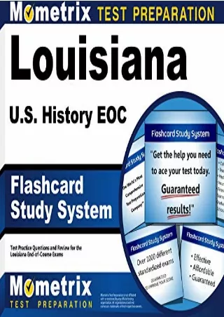 $PDF$/READ/DOWNLOAD Louisiana U.S. History EOC Flashcard Study System: Louisiana EOC Test Practice