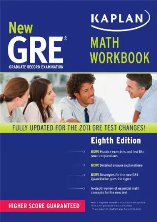 READ [PDF] New GRE Math Workbook (Kaplan GRE)