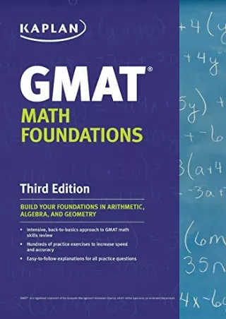 READ [PDF] Kaplan GMAT Math Foundations
