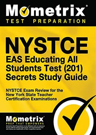 PDF_ NYSTCE EAS Educating All Students Test (201) Secrets Study Guide: NYSTCE Exam