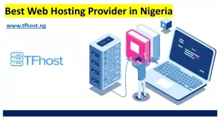 Best Web Hosting Provider in Nigeria