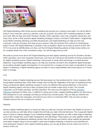 DIGITAL MARKETING