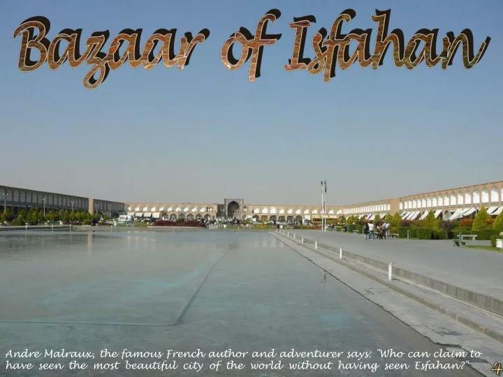 bazaar of isfahan
