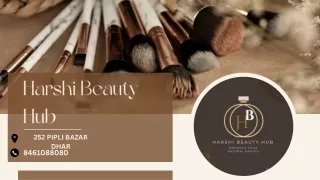Harshi Beauty Hub presentation