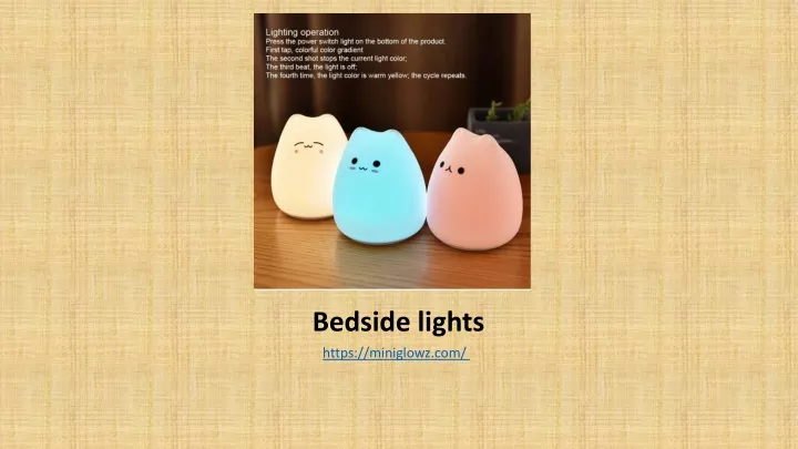 bedside lights