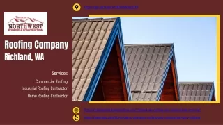 Roofing Company Located in Richland, WA