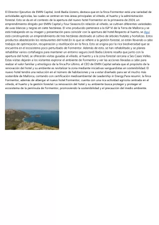 Arquitectura Sostenible en Formentor: Cómo se Logró la Certificación LEED