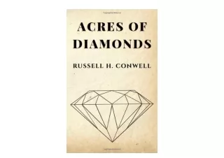 Download Acres of Diamonds by Russell H Conwell unlimited